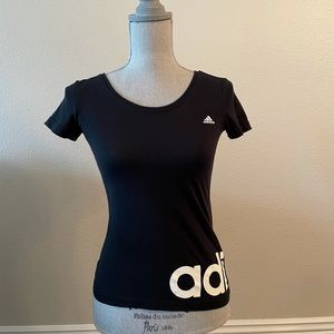 Adiddas Black T shirt
